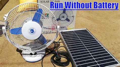 fan that runs on batteries